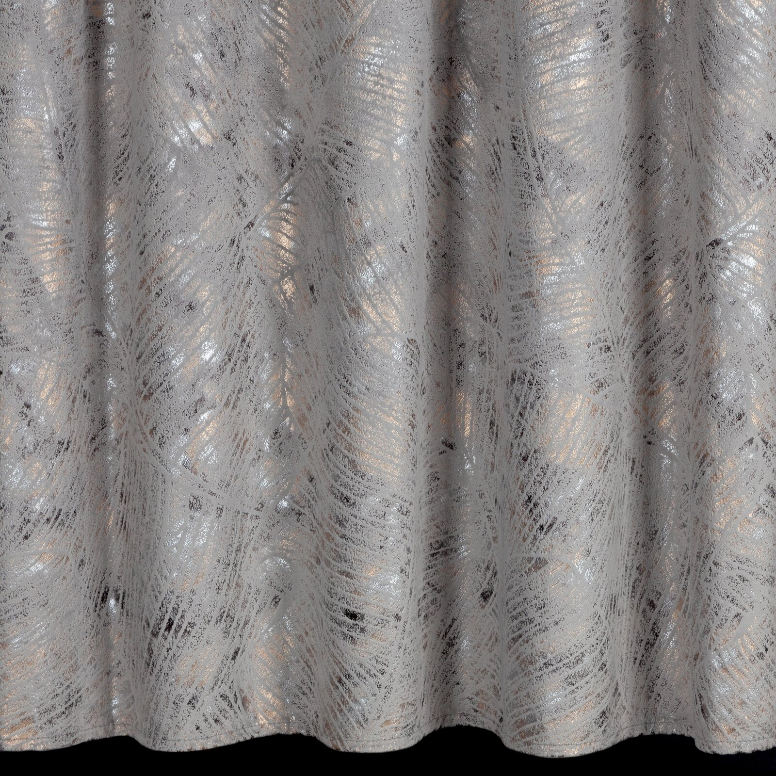 Hotový závěs TULIA ocelový - na pásce