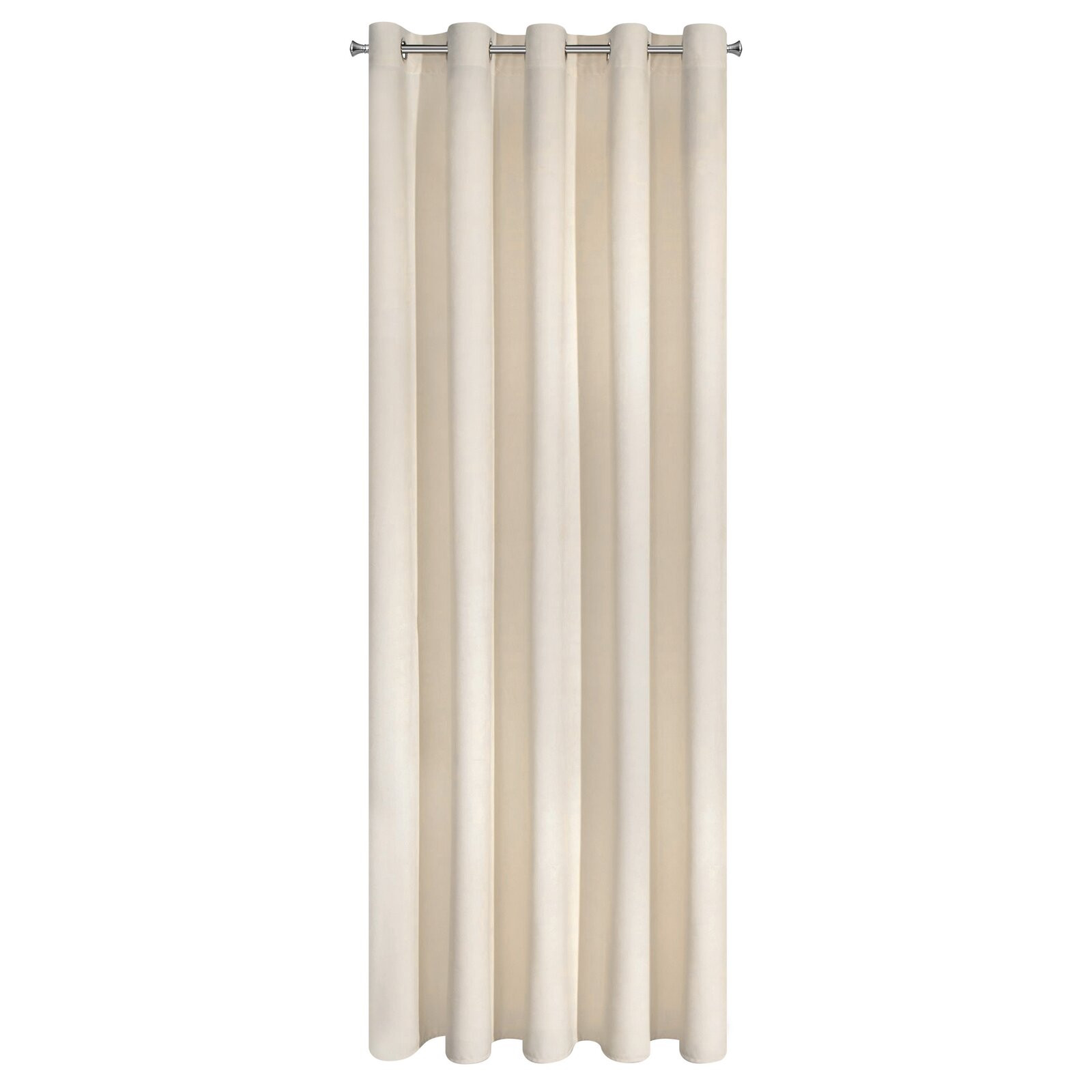 Hotový závěs VILLA světle béžový - na průchodkách