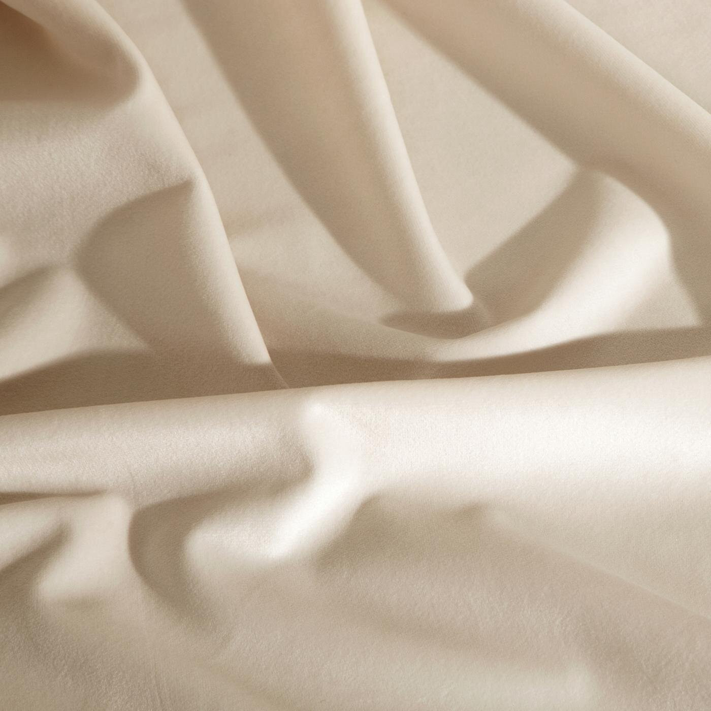 Hotový závěs VILLA světle béžový - na průchodkách