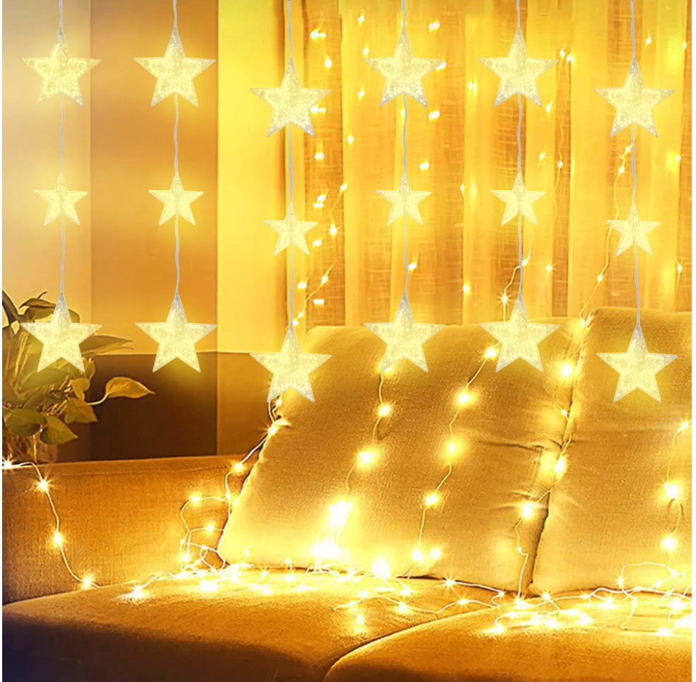 LED závěs CD005 s dálkovým ovládáním