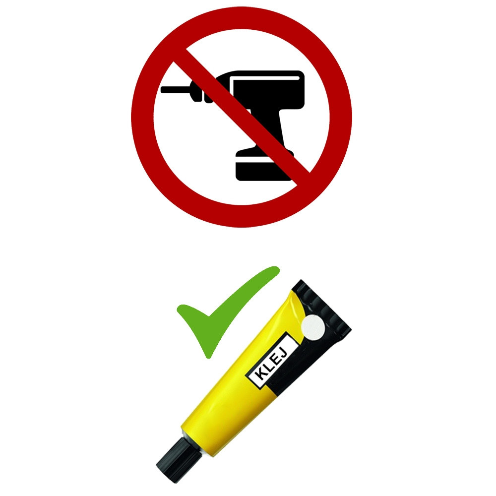 Sada dvou koupelnových věšáků KSANTI černá (2 ks)