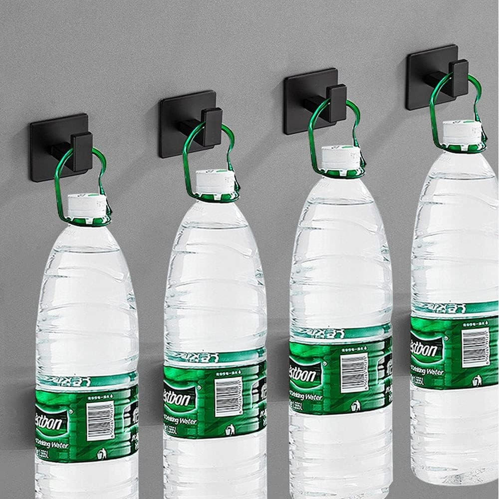 Sada dvou koupelnových věšáků KSANTI černá (2 ks)