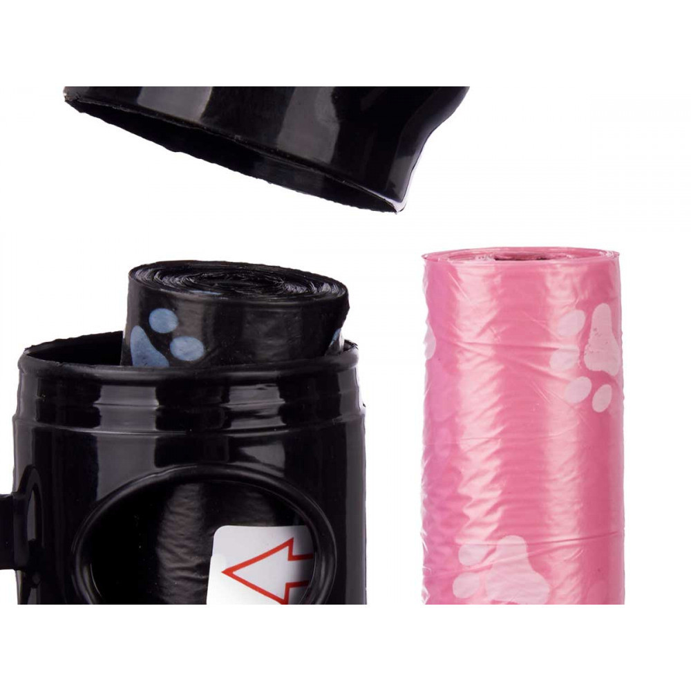 Pouzdro na sáčky pro psy s rolkami (3 ks)