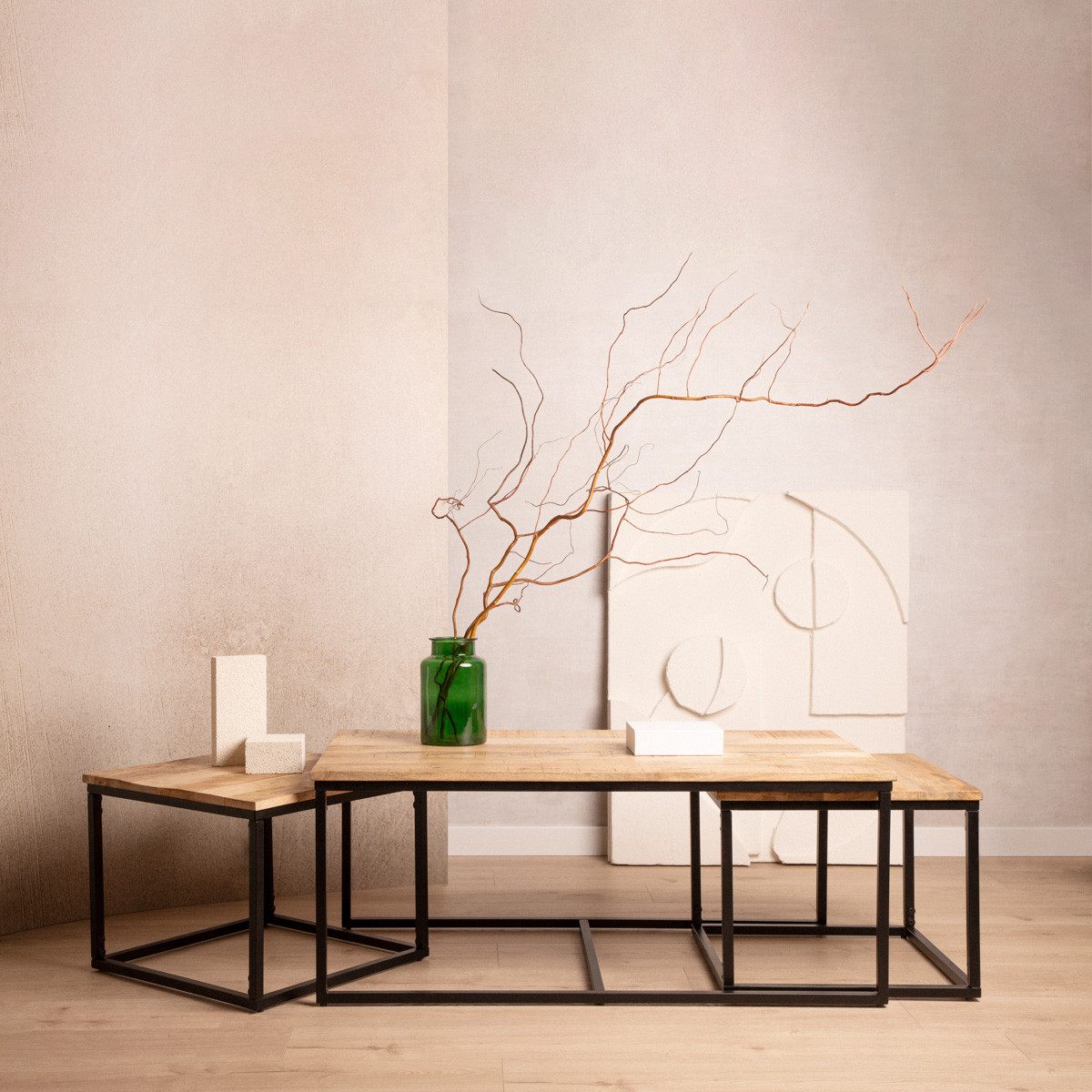 Set tří konferenčních stolků MAYA ALL 837444