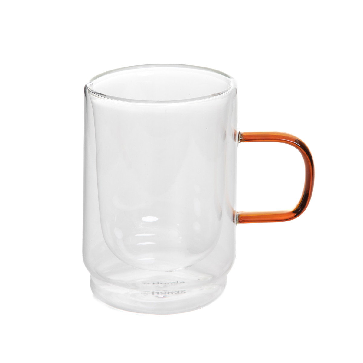 Sada dvou hrníčků CEMBRA RETRO s dvojitým dnem 888132 350 ml