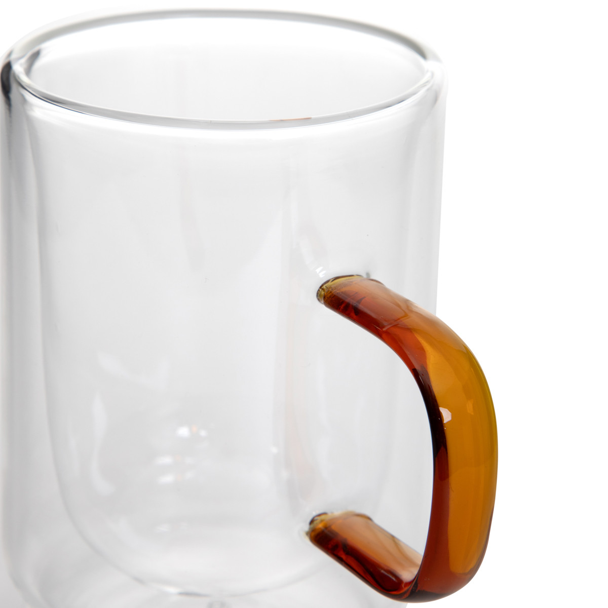 Sada dvou hrníčků CEMBRA RETRO s dvojitým dnem 888132 350 ml