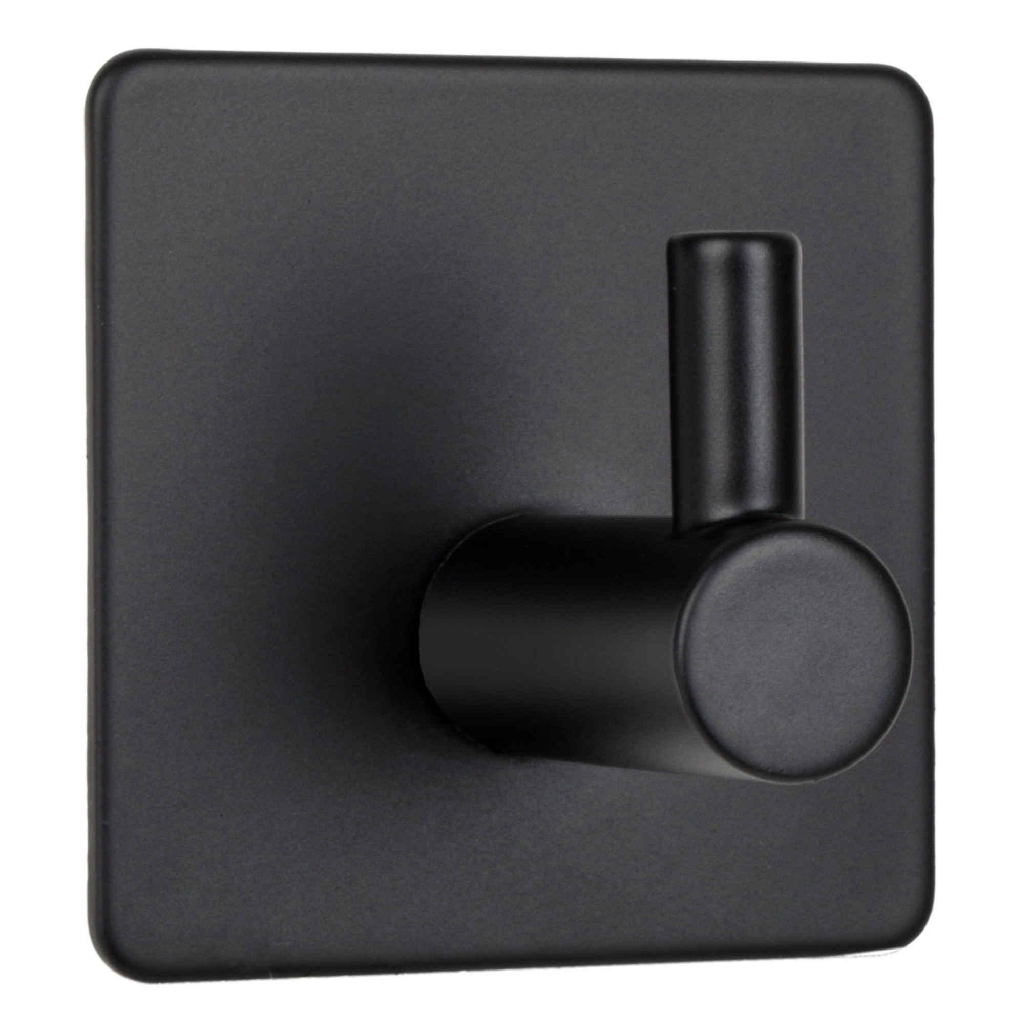 Sada čtyř koupelnových věšáků KOTOS černá (4 ks)