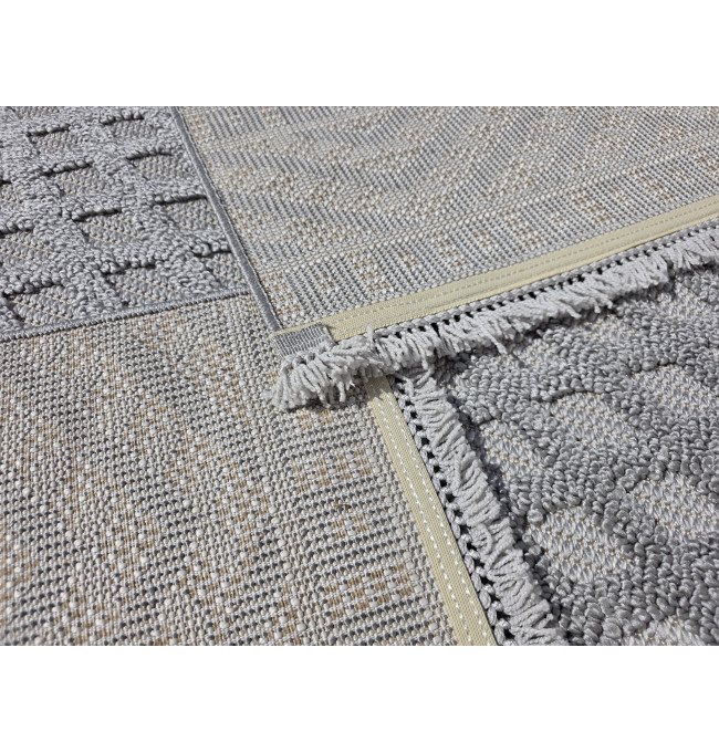 Koberec MILANO 027 šedý / krémový