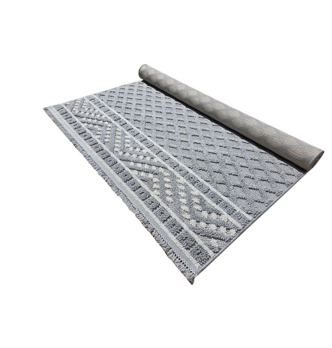 Koberec MILANO 027 šedý / krémový