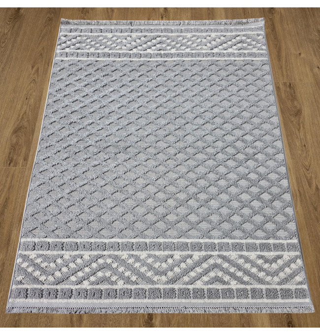 Koberec MILANO 027 šedý / krémový