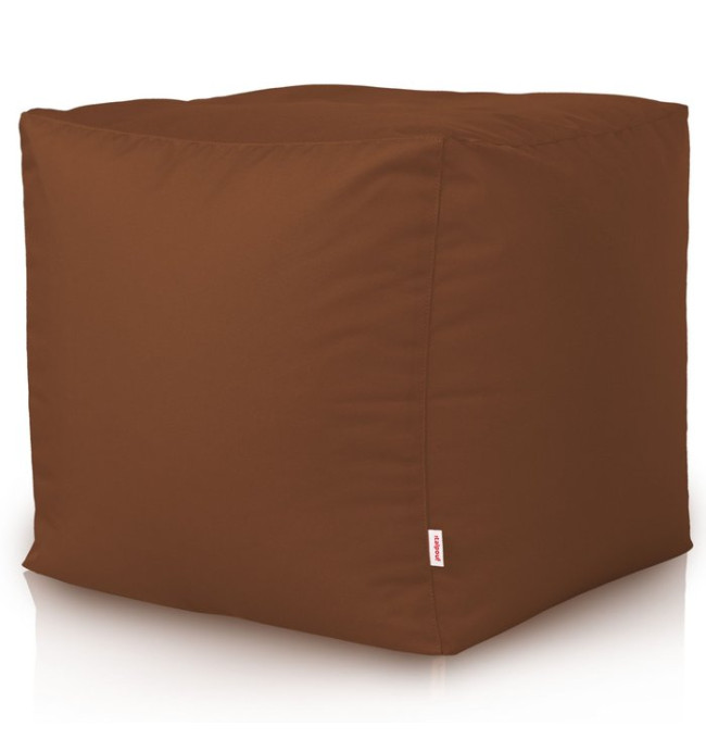 Taburetka na zahradu Cubo nylon hňedá