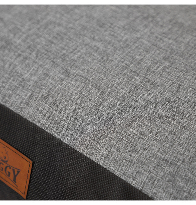 Matrace obdélníková L tmavě šedý ekolen