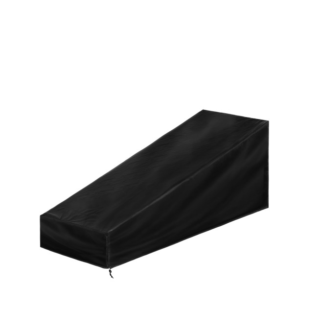 Ochranný obal na zahradní lehátko - černý