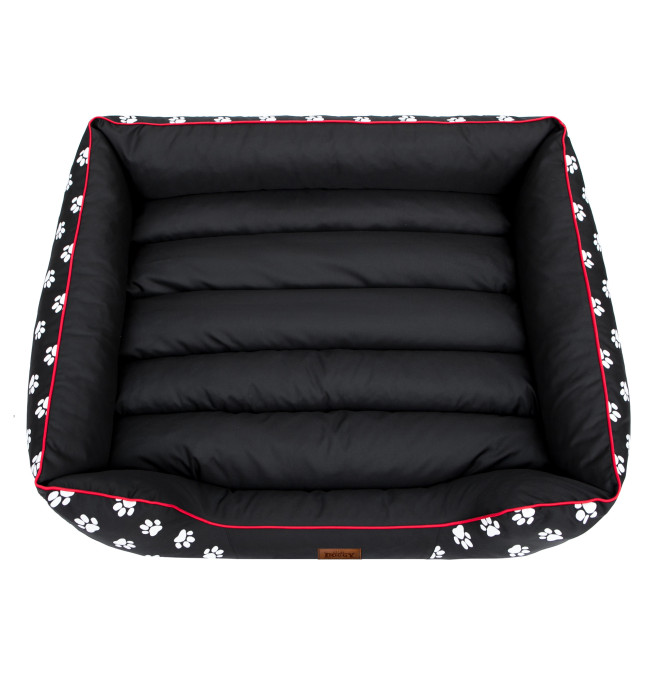 Pelíšek Prestige L černý, tlapky