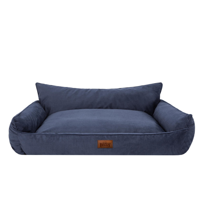 Pelíšek pro psa JOKER L fancy, granátový