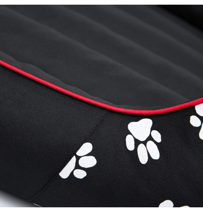 Pelíšek Prestige L černý, tlapky