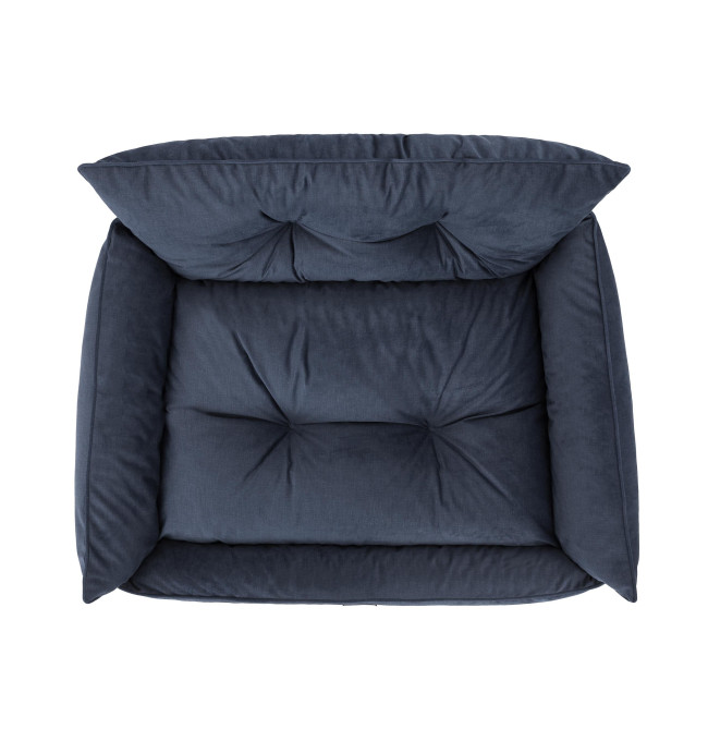 Pelíšek pro psa JOKER PIK XXXL fancy, granátový