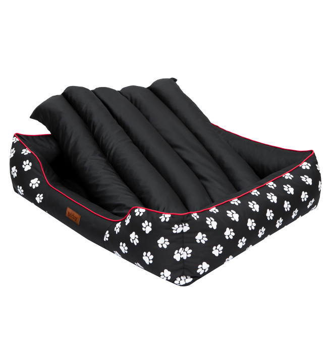 Pelíšek Prestige L černý, tlapky