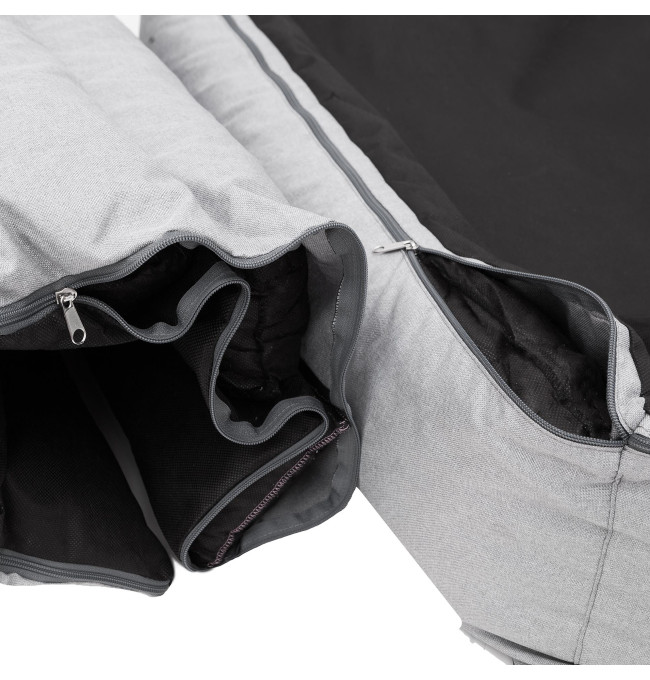 Pelíšek COMFORT XXXL popel ekolen