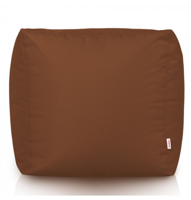 Taburetka na zahradu Cubo nylon hňedá