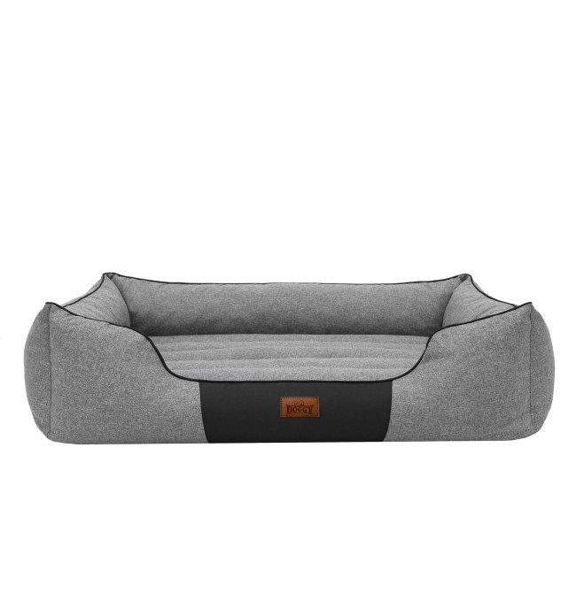 Pelíšek COMFORT XL tmavě šedý ekolen