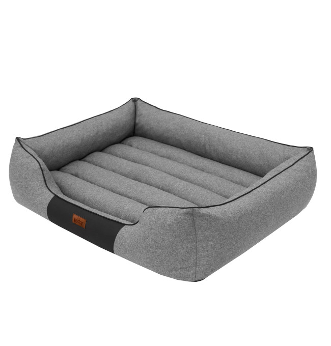 Pelíšek COMFORT XL tmavě šedý ekolen