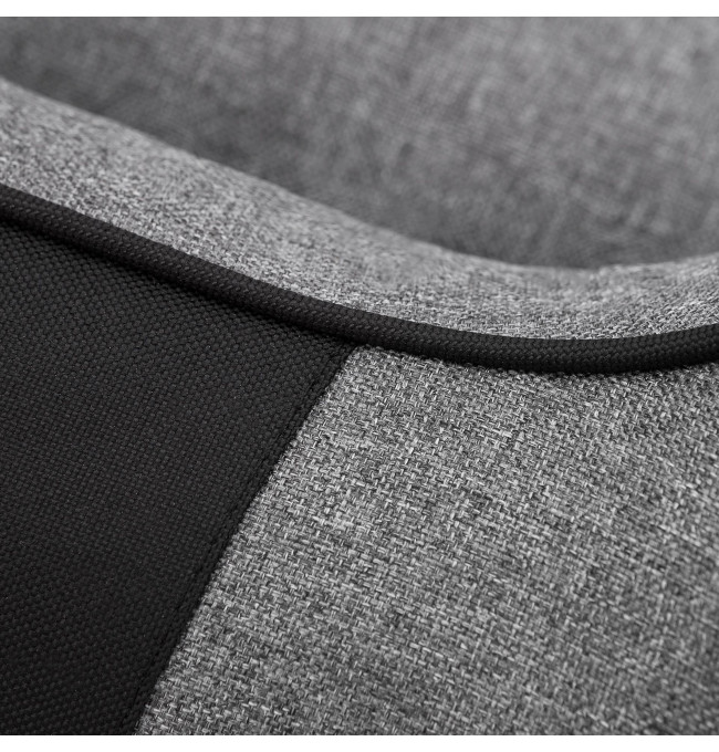 Pelíšek COMFORT XXXL tmavě šedý ekolen