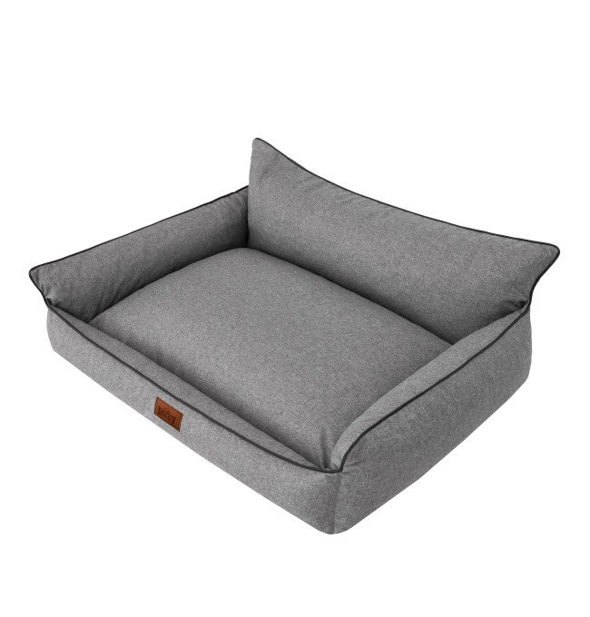 Pelíšek pro psa JOKER XXL ekolen, grafitový ekolen