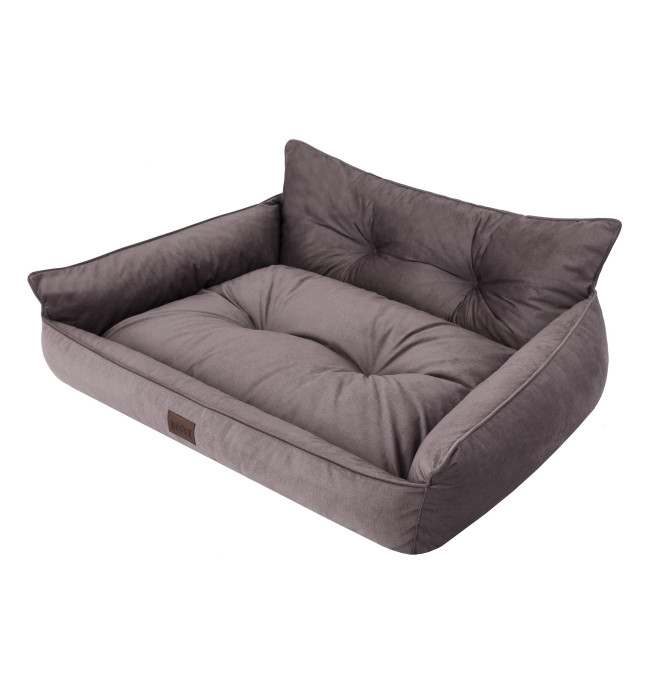 Pelíšek pro psa JOKER PIK XL fancy, hnědý