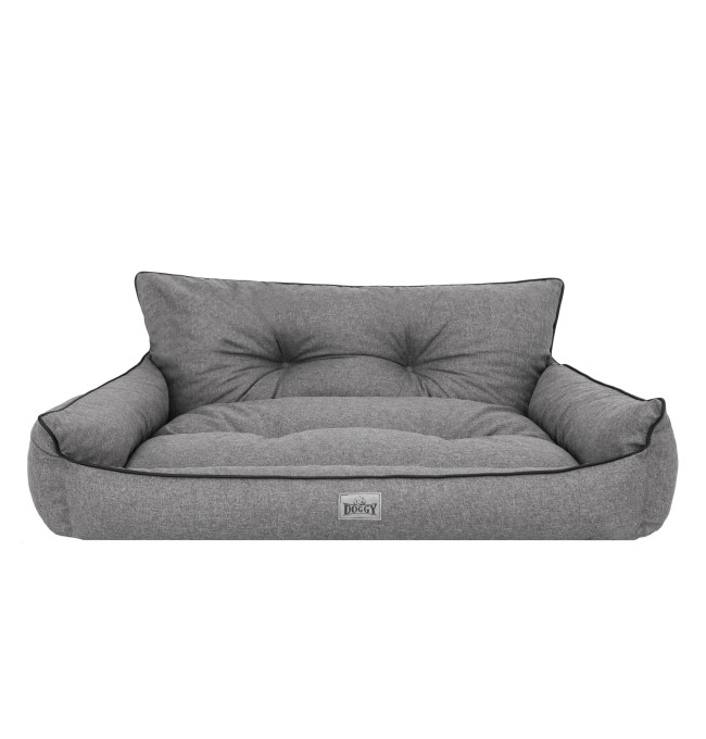 Pelíšek pro psa JOKER PIK XXXL ekolen, grafitový ekolen