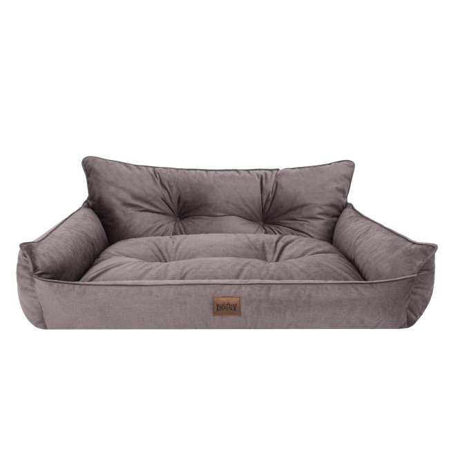 Pelíšek pro psa JOKER PIK XL fancy, hnědý