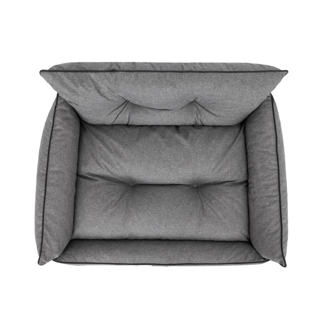 Pelíšek pro psa JOKER PIK L ekolen, grafitový ekolen