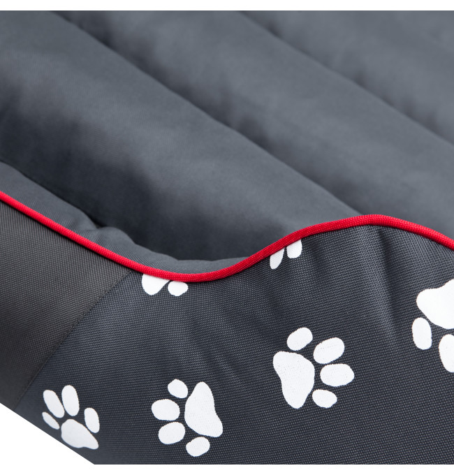 Pelíšek Prestige L šedý, tlapky