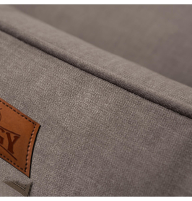 Pelíšek pro psa JOKER XXL fancy, hnědý