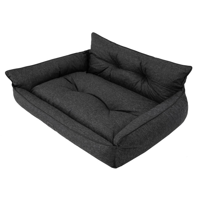 Pelíšek pro psa JOKER PIK XXXL ekolen, černý ekolen