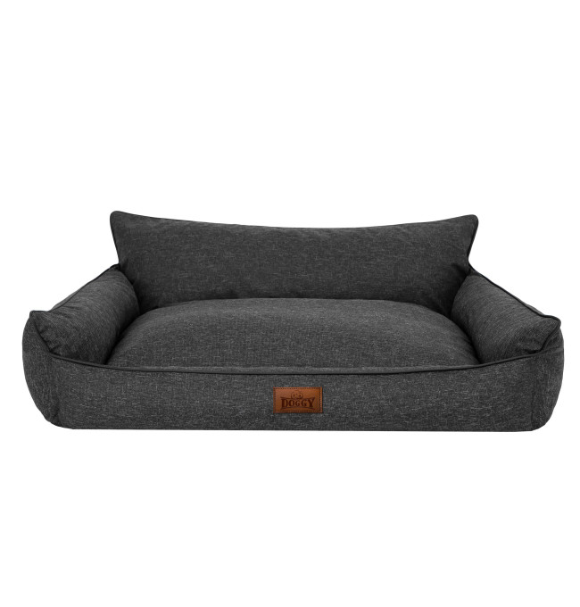 Pelíšek pro psa JOKER XXL ekolen, černý ekolen