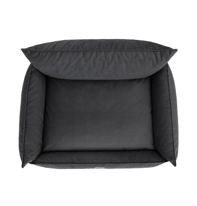 Pelíšek pro psa JOKER L fancy, grafitový