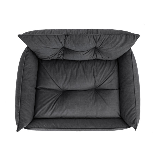 Pelíšek pro psa JOKER PIK XL fancy, grafitový