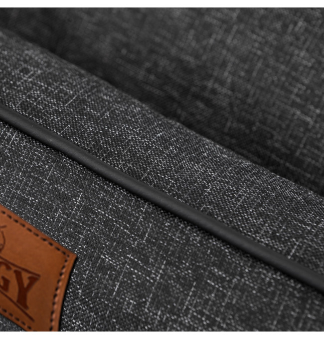 Pelíšek pro psa JOKER XL ekolen, černý ekolen