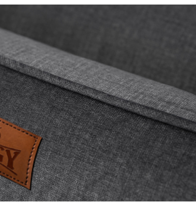 Pelíšek pro psa JOKER XXL fancy, grafitový