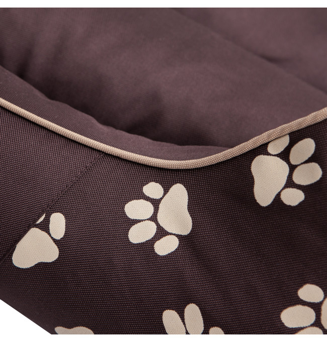 Pelíšek Prestige L hnědý, tlapky