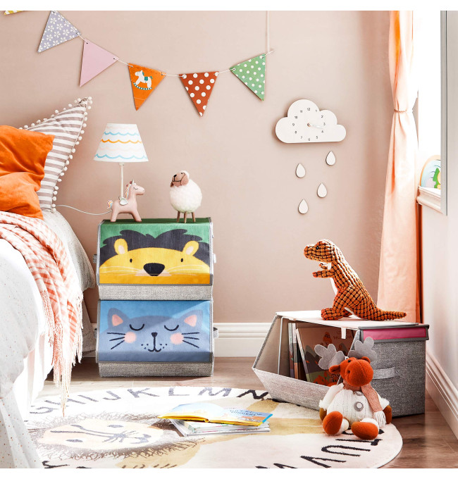 Dětské stohovatelné boxy na hračky RFB760P01