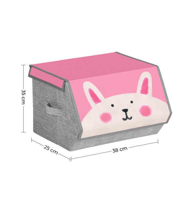 Dětské stohovatelné boxy na hračky RFB760P01