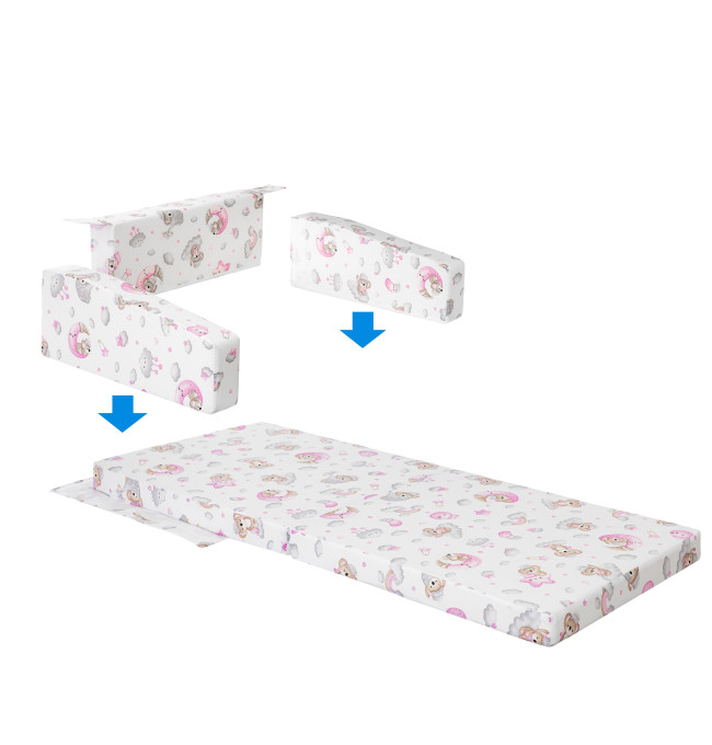 Cestovní postýlka DREAMER spící medvěd