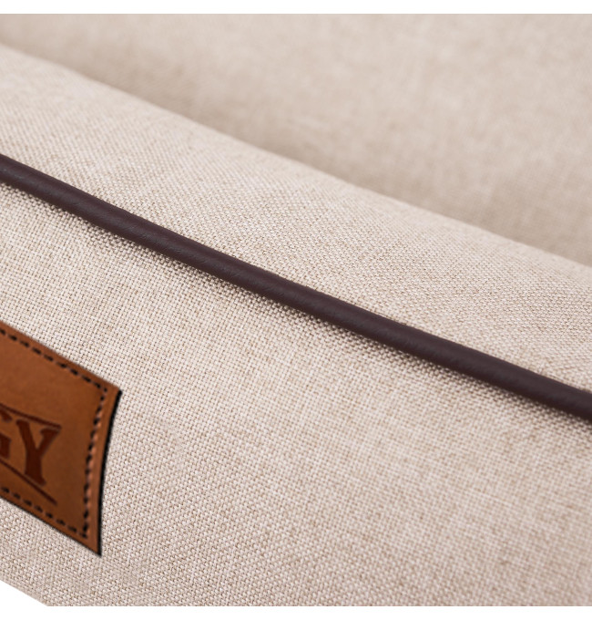 Pelíšek pro psa JOKER XXXL ekolen, béžový ekolen