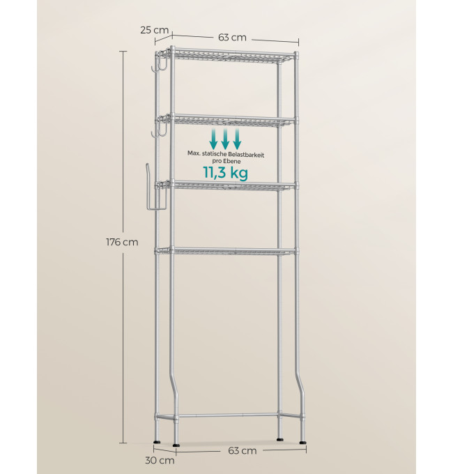 Toaletní police BTS013G01