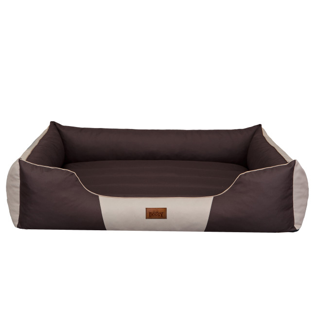 Pelíšek Comfort XXL hnědý / béžový