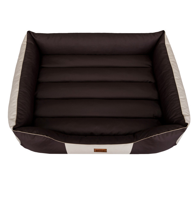 Pelíšek Comfort XL hnědý / béžový