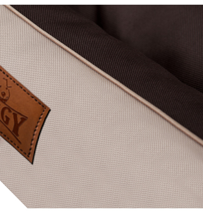 Pelíšek Comfort XL hnědý / béžový