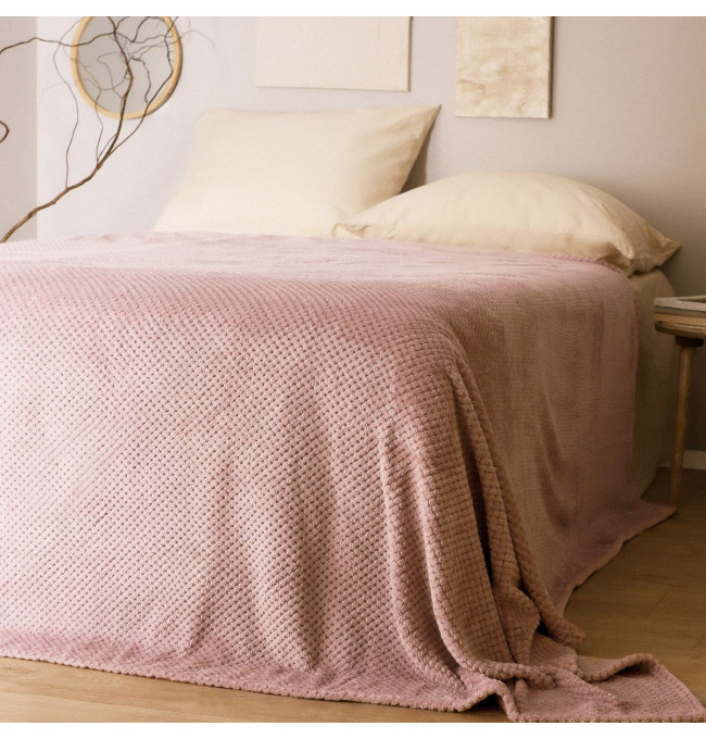 Přehoz NOAH AW22 833385 růžový